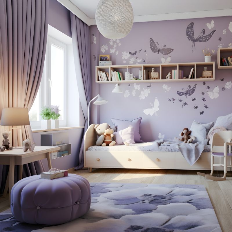 Nursery Wallpaper Installation in Alpharetta, GA