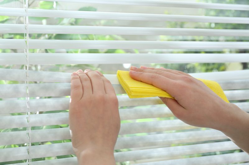 Wood Blinds Cleaning